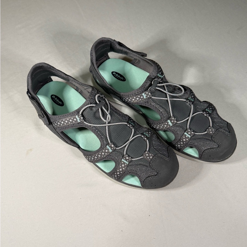 Dr. Scholl’s Gray Aqua Sport Sandals Women’s 9.5M Comfort Walking Shoes‎
